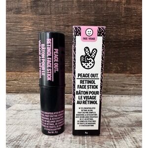 Peace Out Retinol Face Stick 0.28oz | New / Sealed